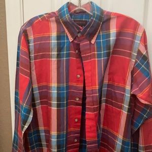 FINAL MARKDOWN Men’s Evan picone shirt medium